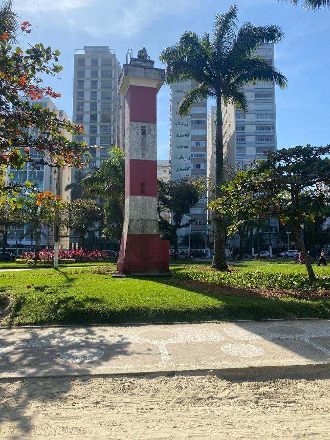 Apartamento Agradavel Em Santos Na Rua Da Praia. Santos (Sao Paulo) Exterior foto